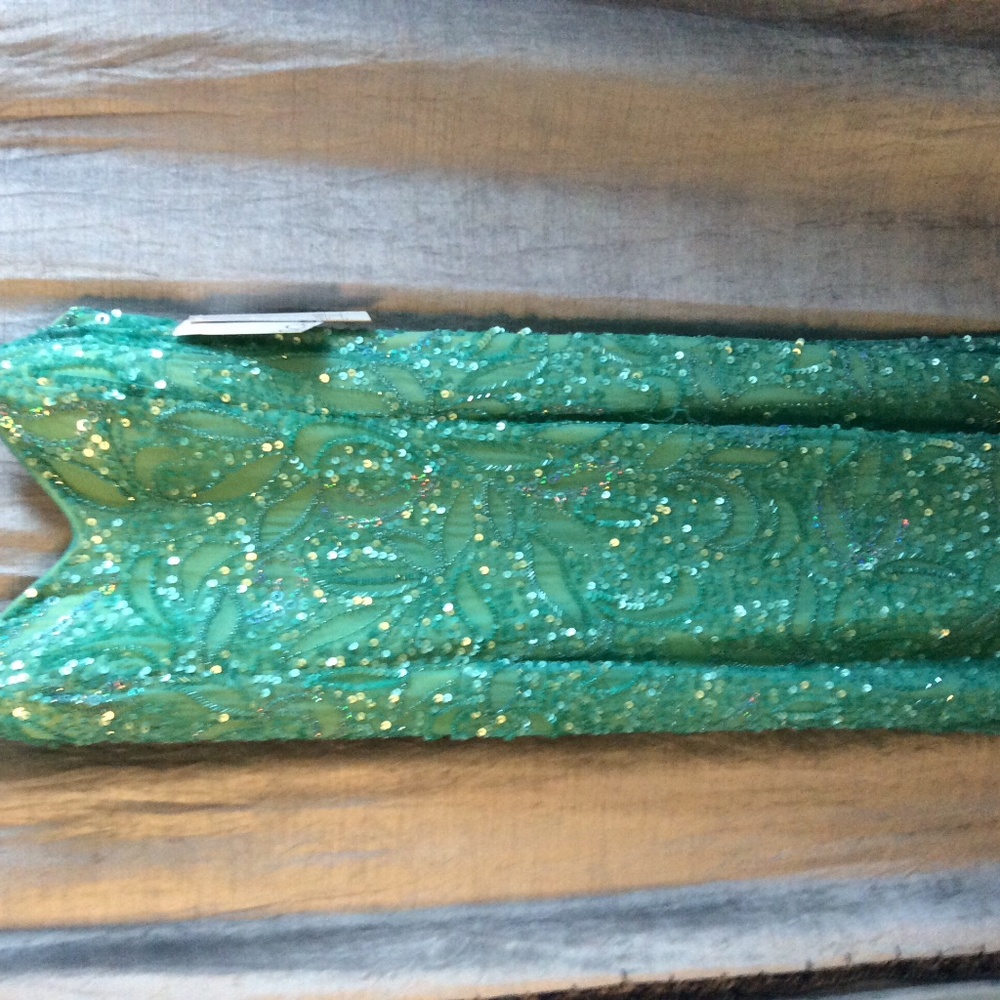 Scala homecoming dress, aqua, size 8